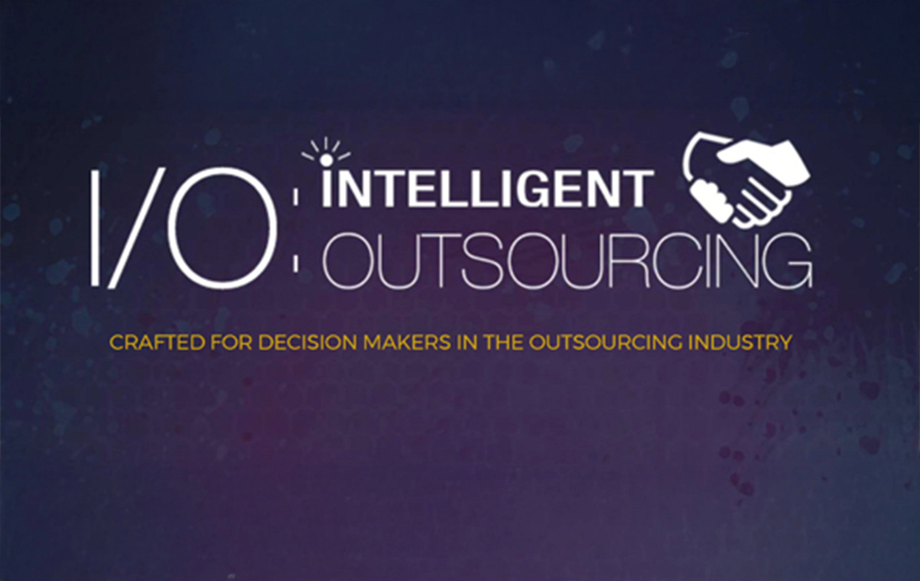 I/O Intelligent Outsourcing 2016