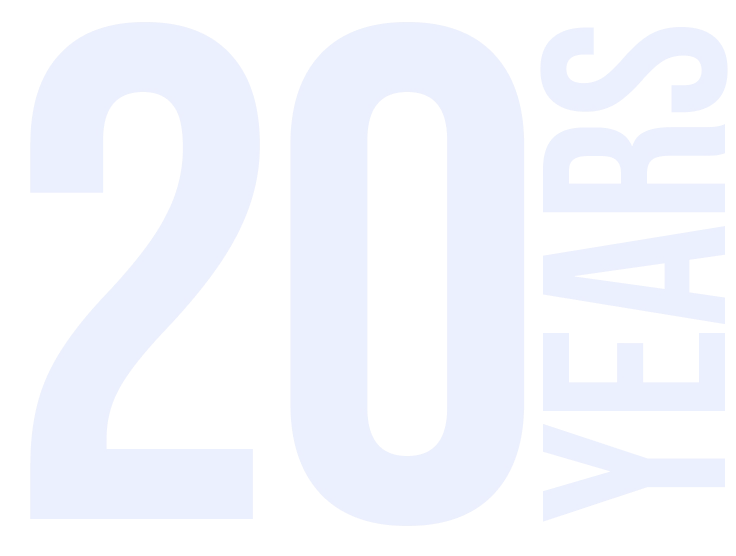 Bridge Global 20 years milestone artwork